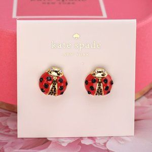 Kate Spade Little Ladybug Stud Earrings